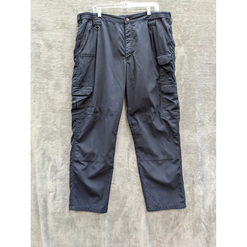 Tactical Gorpcore Cargo Pants Mens 40x32 Black Ripstop‎ 5.11 Tactical Series